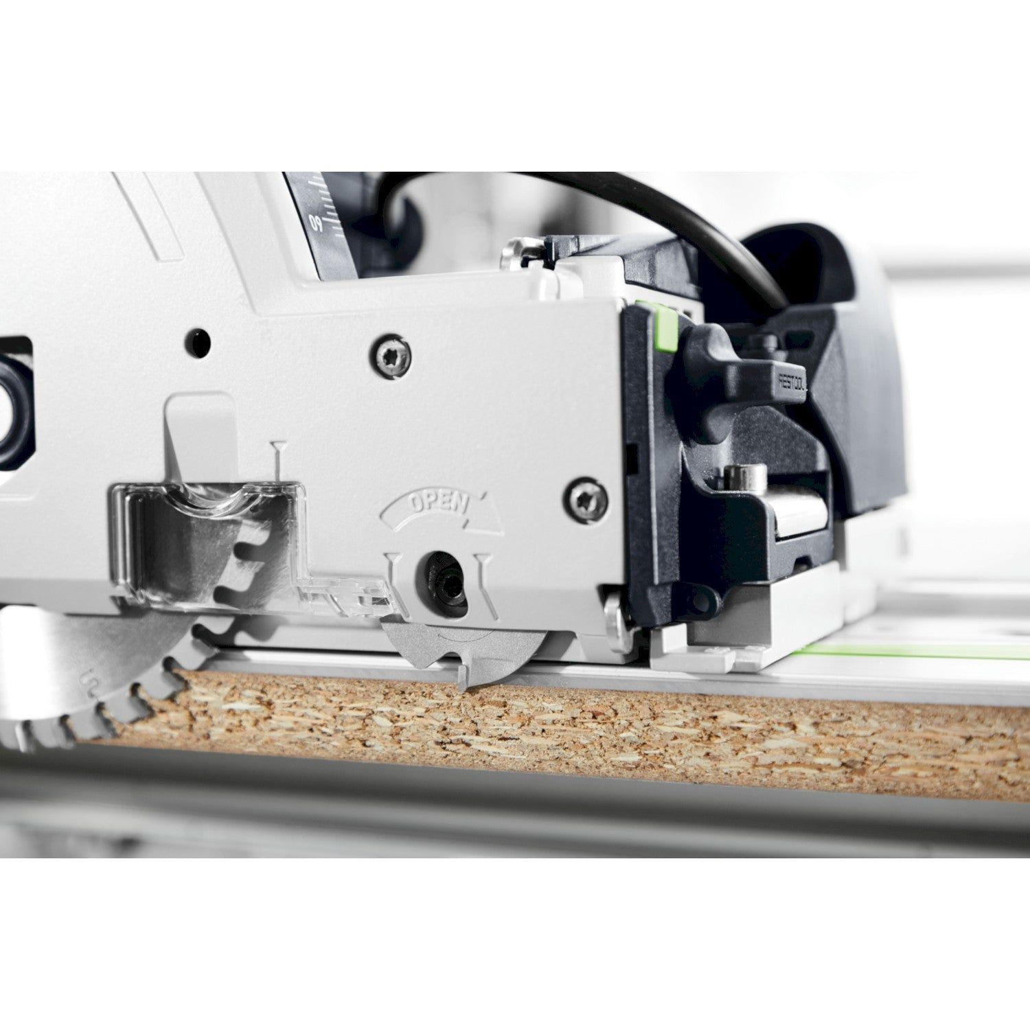 Festool TSV 60 KEBQ-Plus-FS Invalzaag met voorritsfunctie in Systainer   FS 1900/2 Geleiderail - 577743