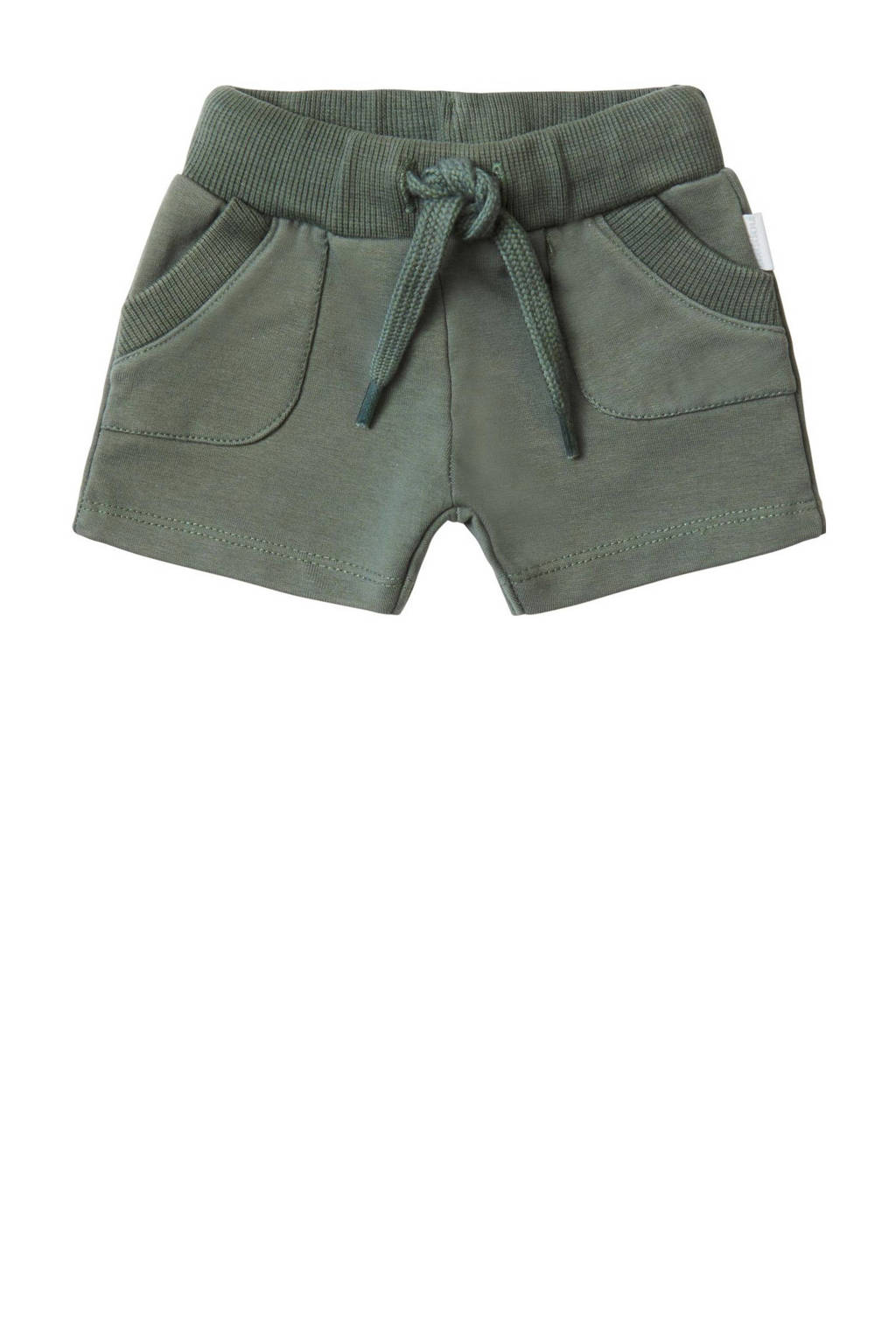 Noppies baby regular fit sweatshort groen