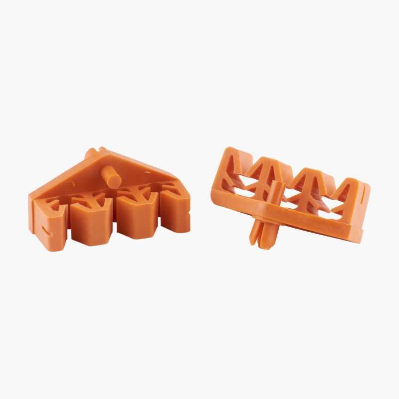 Monteringsklips, 3 bremserør, 2-pk.