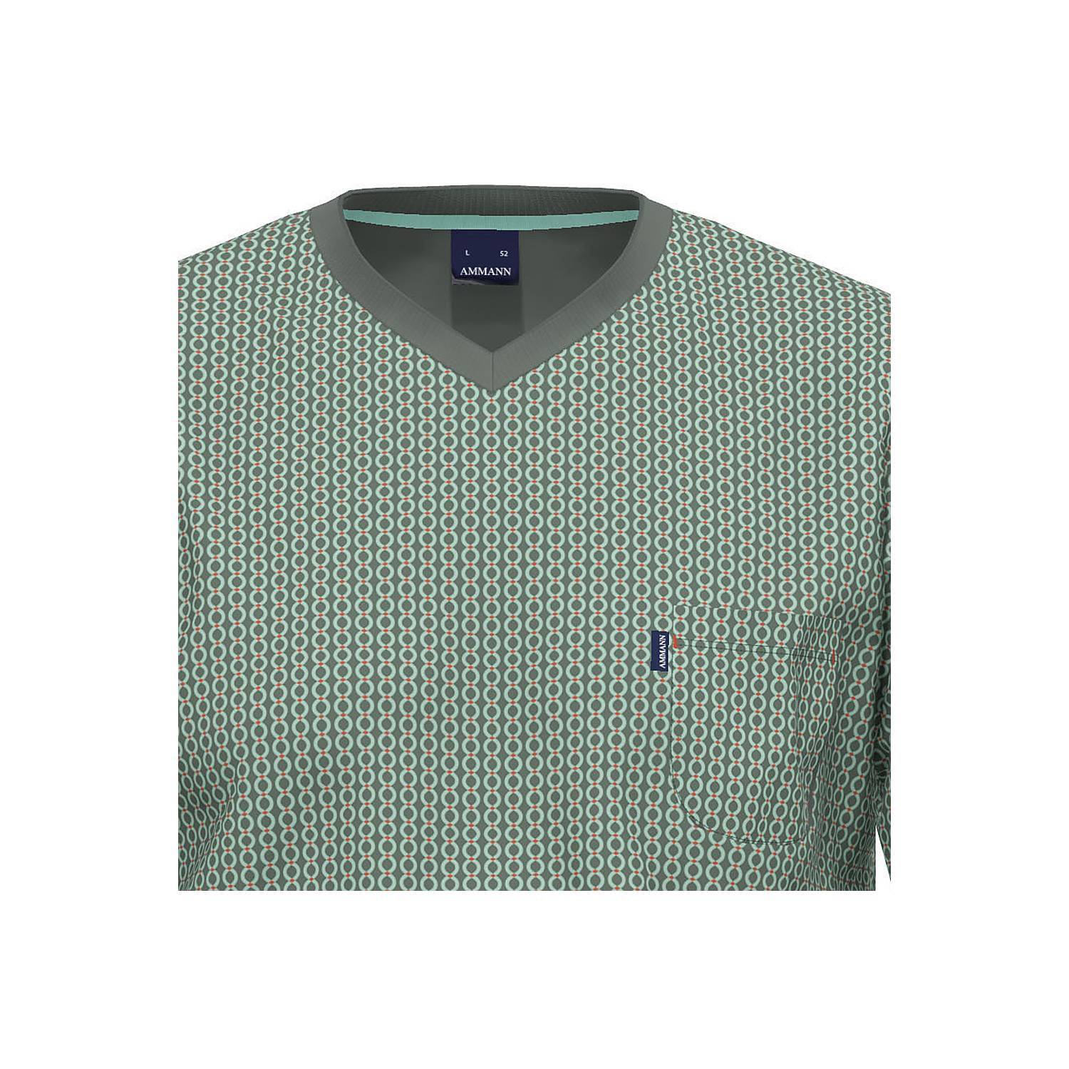 Ammann Bio Single-Jersey Herren-Schlafanzug