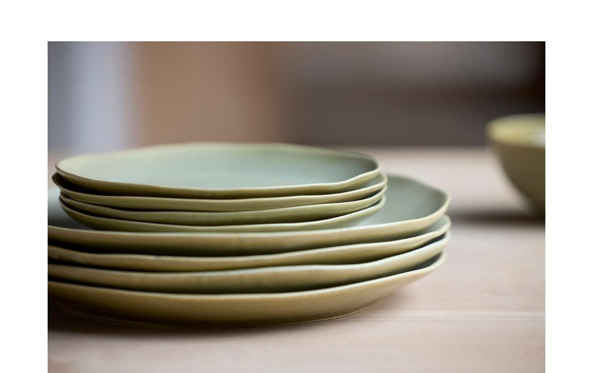 Schale Shoku 12.5 cm, 6 Stück, GrünSchalen-Set aus Steinzeug