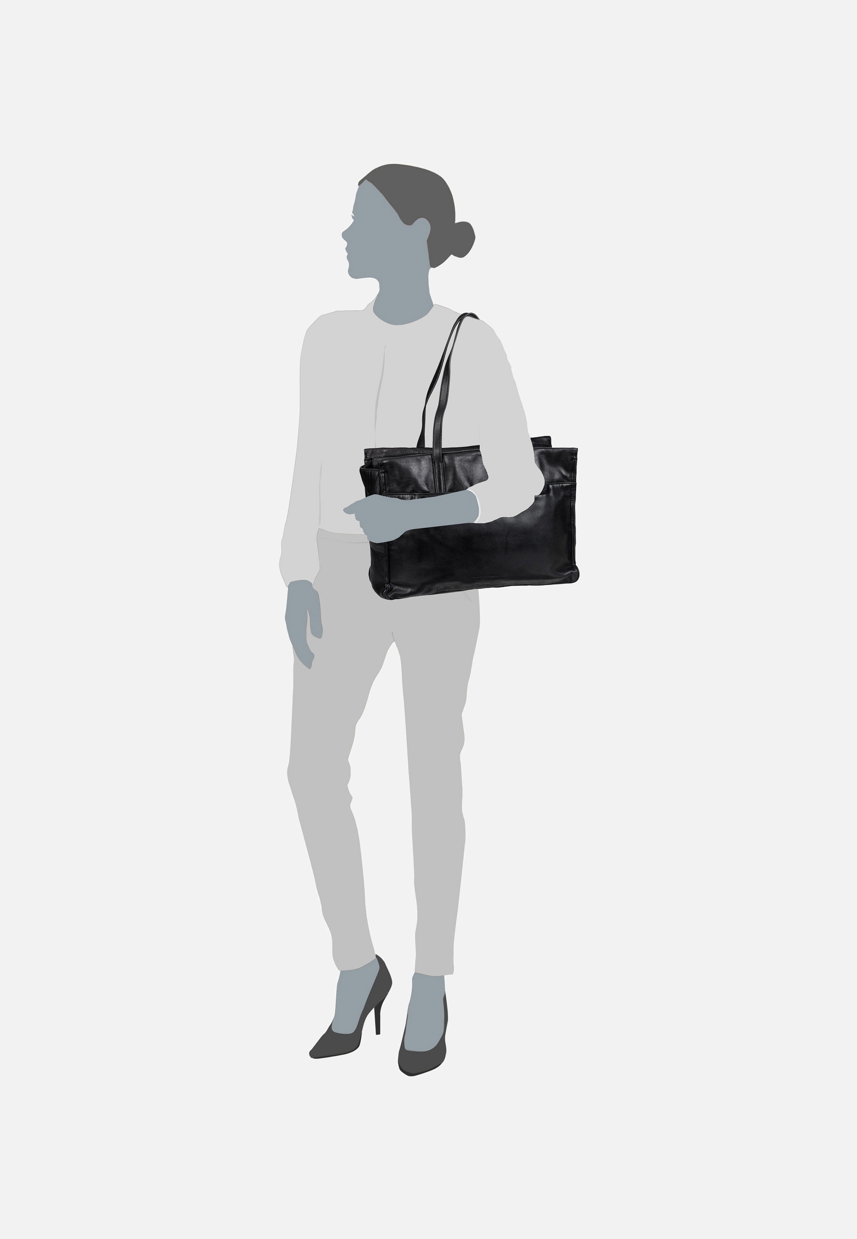 Sky L 2159542 Black - Shopper