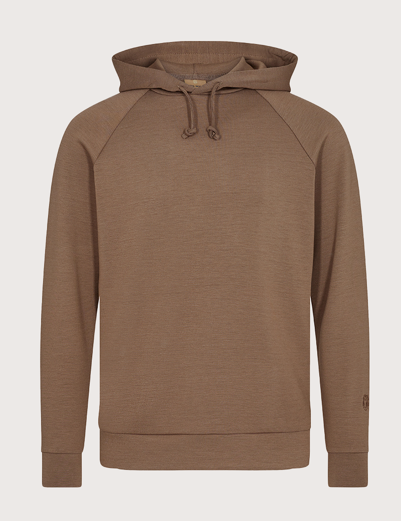 MOS MOSH SWEAT HOMME CAPUCHE ABEL MARRON CLAIR