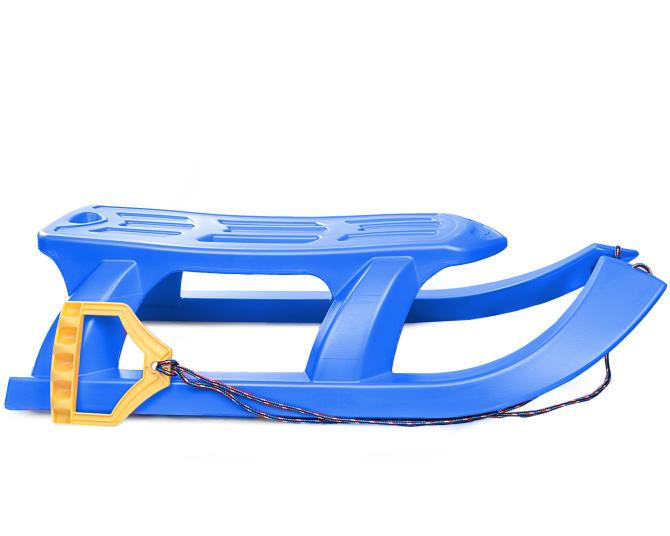 Ondis24 Kinderslee Racerodel Bob Arrow met Metalen Glijders Blauw, Slee