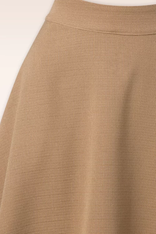 Banned Retro Hope Shimmer swing rok in goud