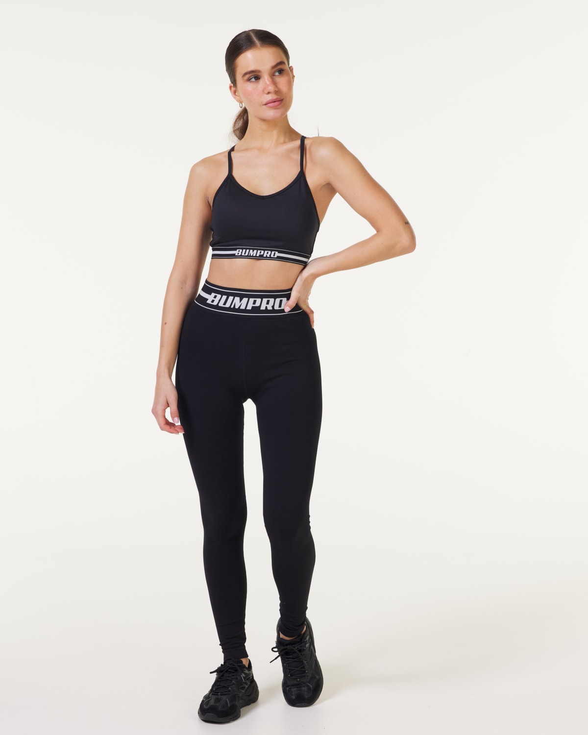 Bumpro Digi Tights Black