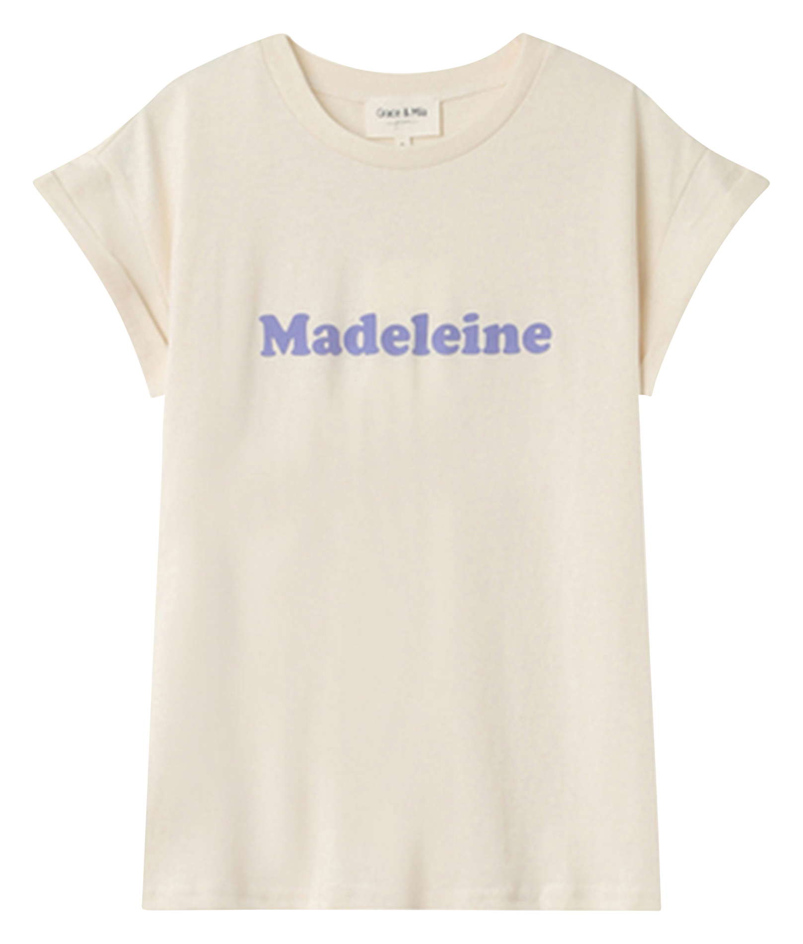 NOODLE - Tee-shirt à message imprimé en coton | Violet