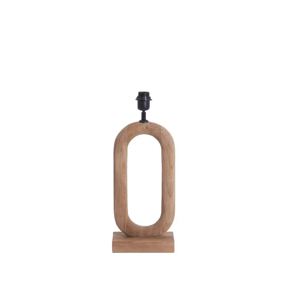 Lampvoet Paceco - Bruin - 20x12x44cm
