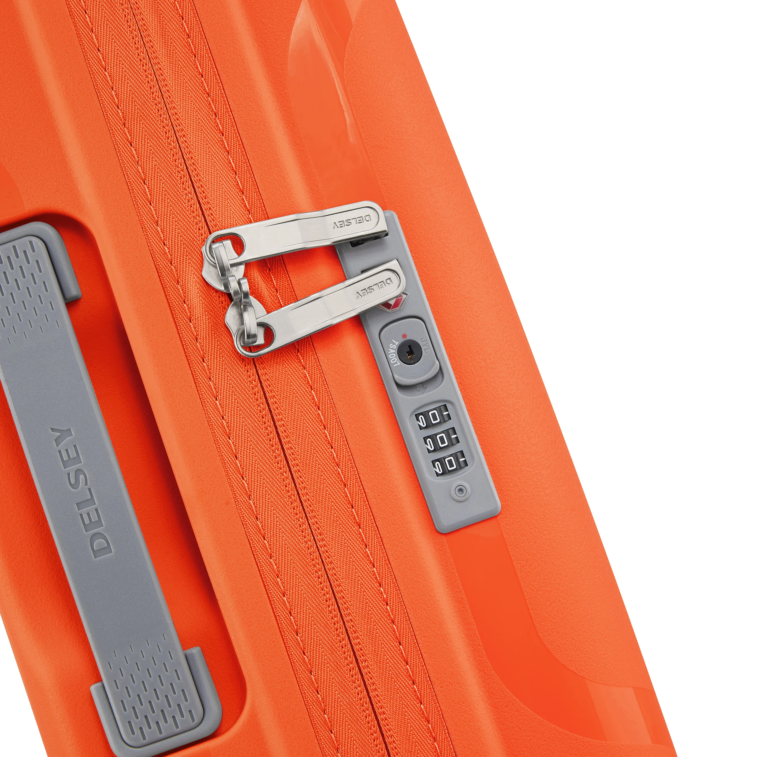 CLAVEL - Valise soute rigide | Orange
