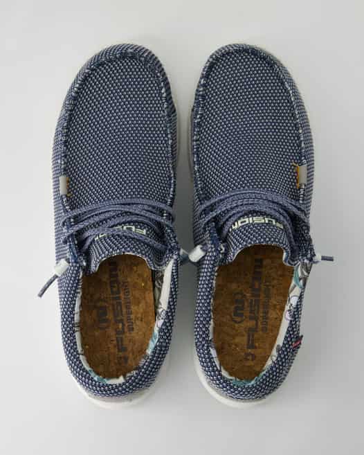 Fusion Jack trinity Slipper in Blau