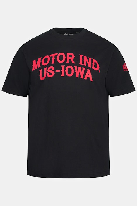 T-Shirt, Halbarm, 3D Print, Rundhals