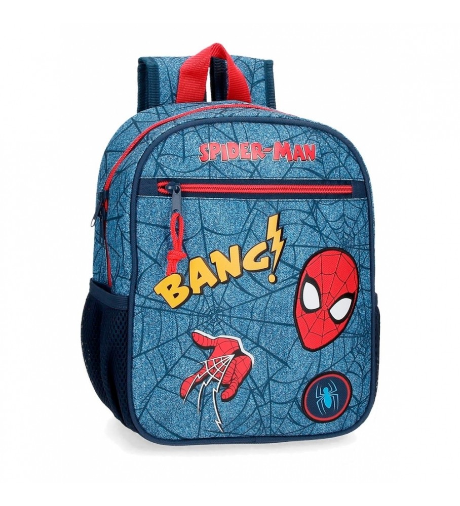 Joumma Bags Mochila Spiderman Denim 28cm azul
