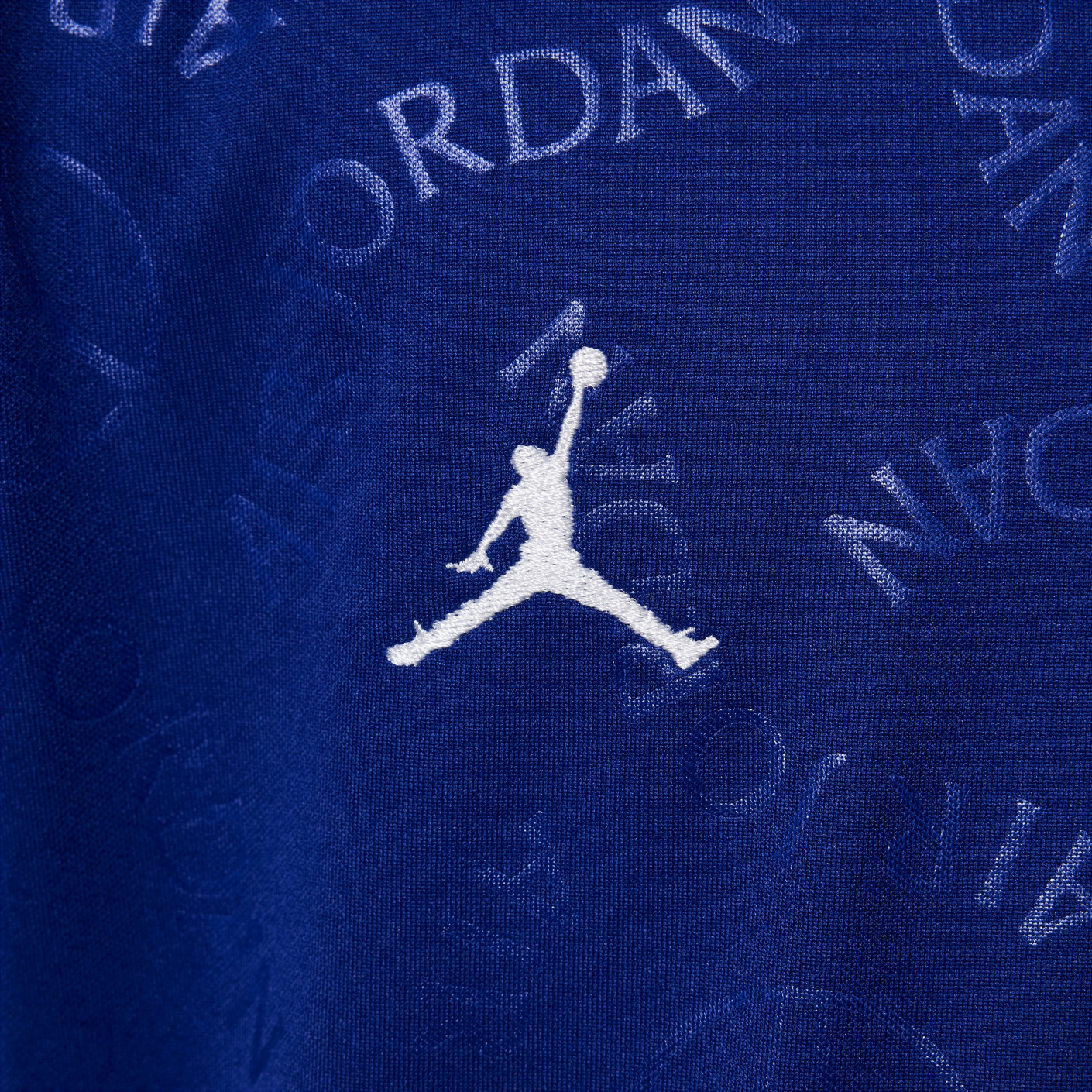 Nike Paris Saint-Germain x Jordan Pre-Match Trainingsshirt 2024-2025 Kids Blauw Wit