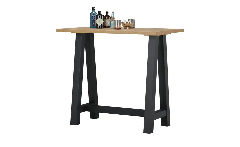 Bartisch Hereford Asteiche (Nachbildung) 120 cm