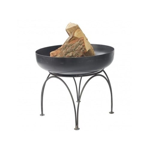 Brasero de jardin dina 60 cm acier noir