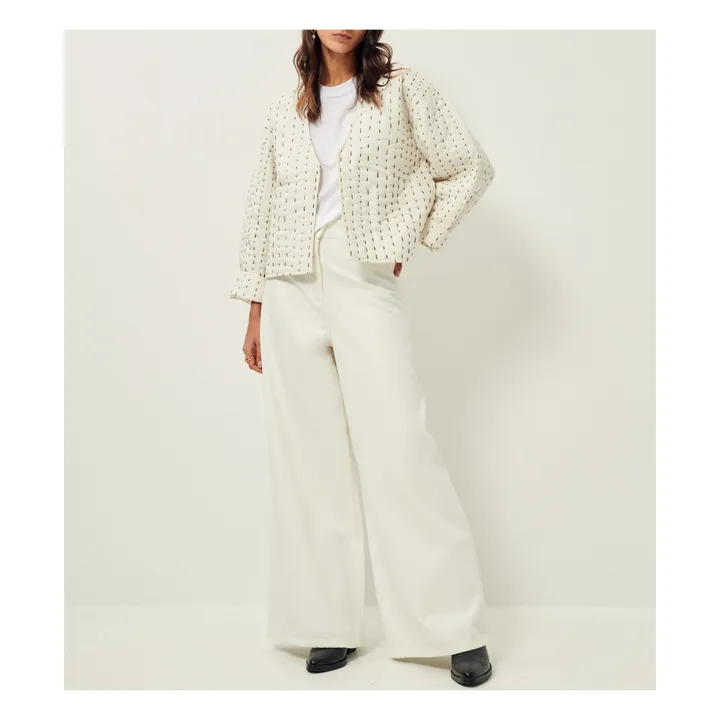 Sessùn Veste Matelassée Monia | Ecru