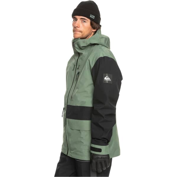 Veste de ski QUIKSILVER HLPRO S CARLSON LAUREL WREATH