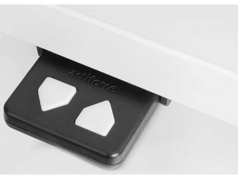Actiforce Steelforce Pro 300 mit weisser Tischplatte 160 cm Perfektes Home Office mit dem Bürotisch Steelforce Pro 300