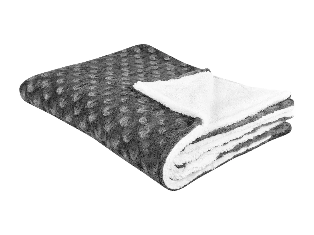 Couvre-lits KANDILLI 150 x 200 cm Gris