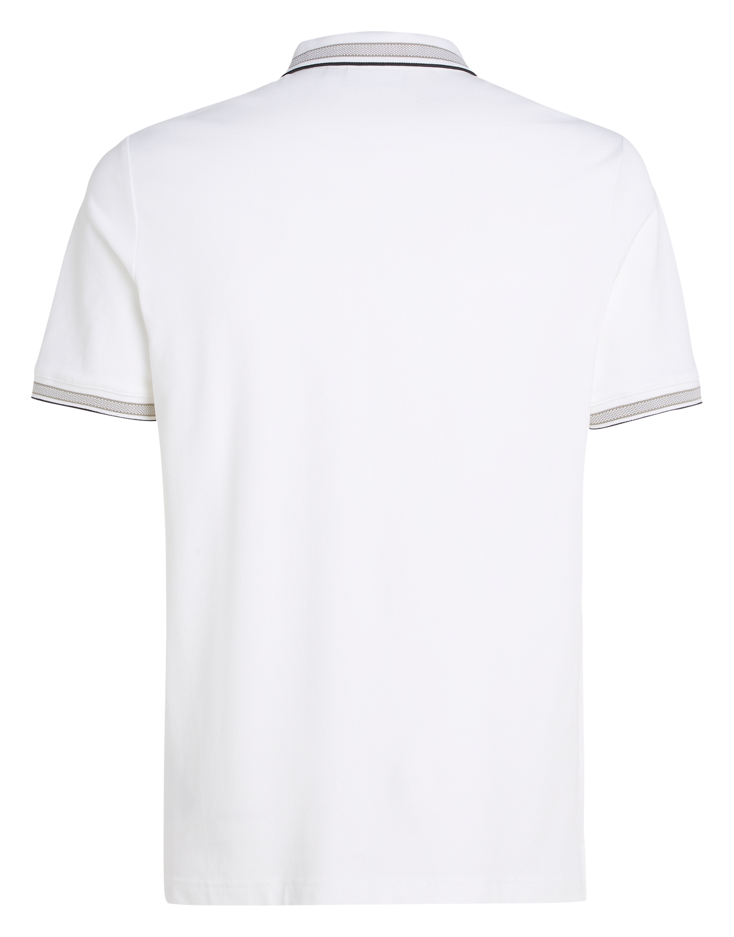 Polo manches courtes regular-fit en coton bio | Blanc