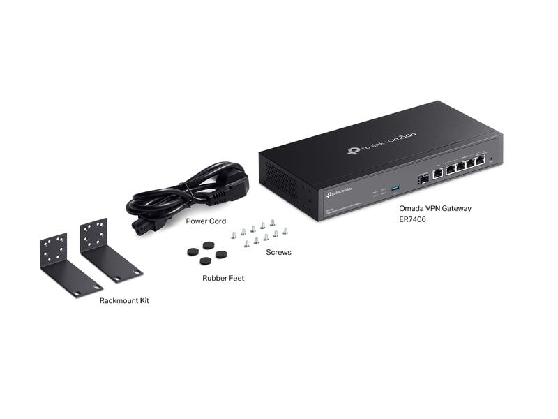 TP-Link VPN-Gateway ER7406 Omada Gigabit Rackmount/Desktop VPN Gateway