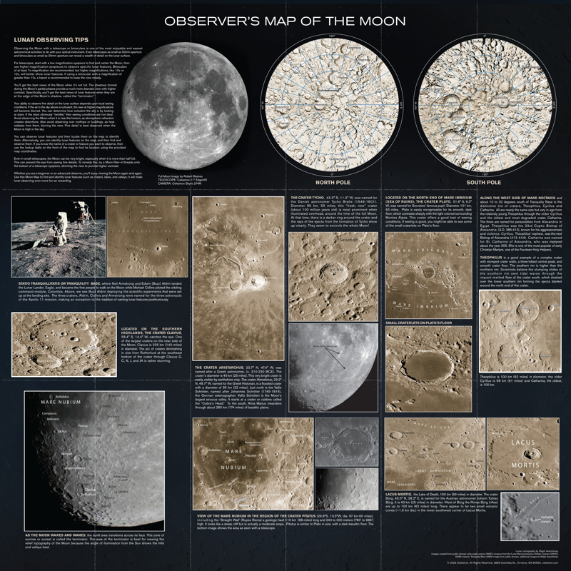 Celestron - Måne Kort