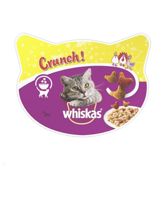Whiskas Crunch - Kattensnack - Kip Kalkoen Eend 100 g