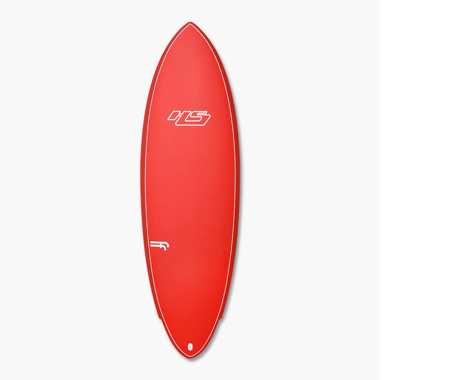 Haydenshapes Hypto Krypto Twin Pin - FF -  Signal Red - 5'11