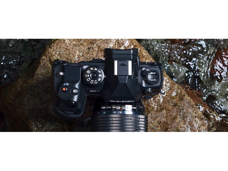 OM-System Fotokamera OM‑1 Mark II Body Outdoor-Kamera mit KI-Motiverkennung-Autofokus
