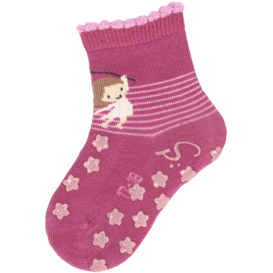 Sterntaler ABS-Krabbelsocken DP Kind purpur