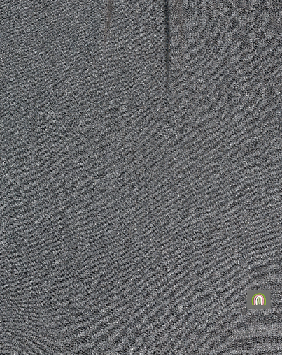 Ganzjahres-Schlafsack MUSSELIN wattiert in grey