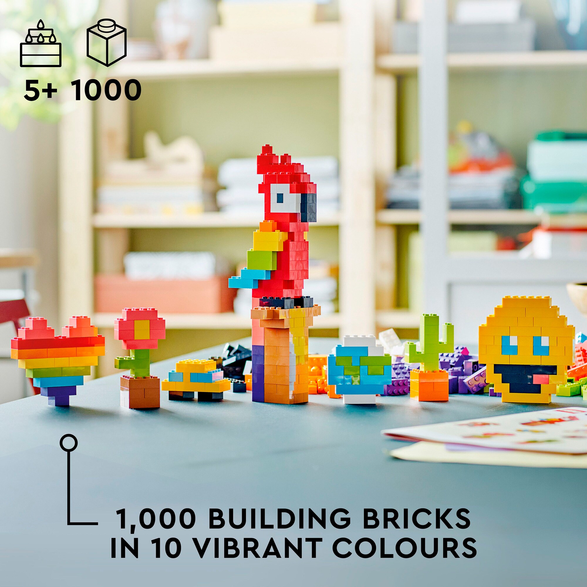 LEGO Konstruktionsspielzeug Classic Großes Kreativ-Bauset