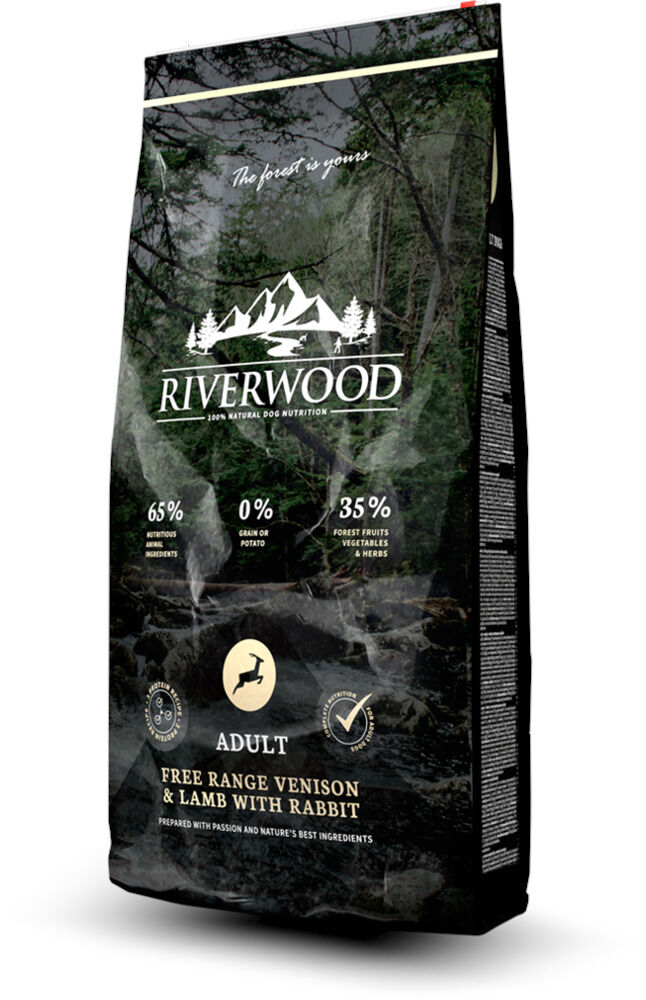 Riverwood  Adult - Hondenvoer - 2 Kilogram - hert, lam