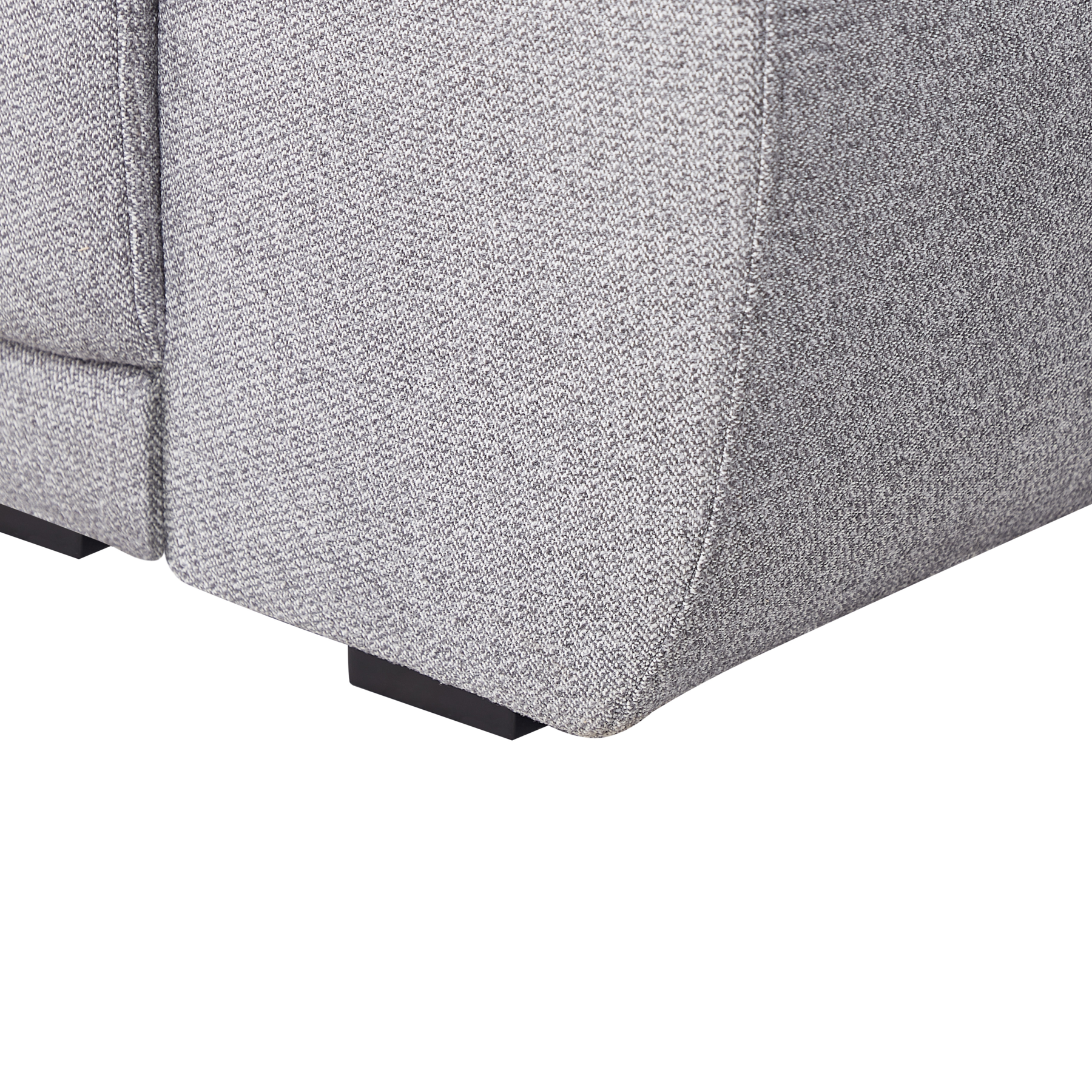 Beliani - TORPO - Bank XXL - Lichtgrijs - Polyester