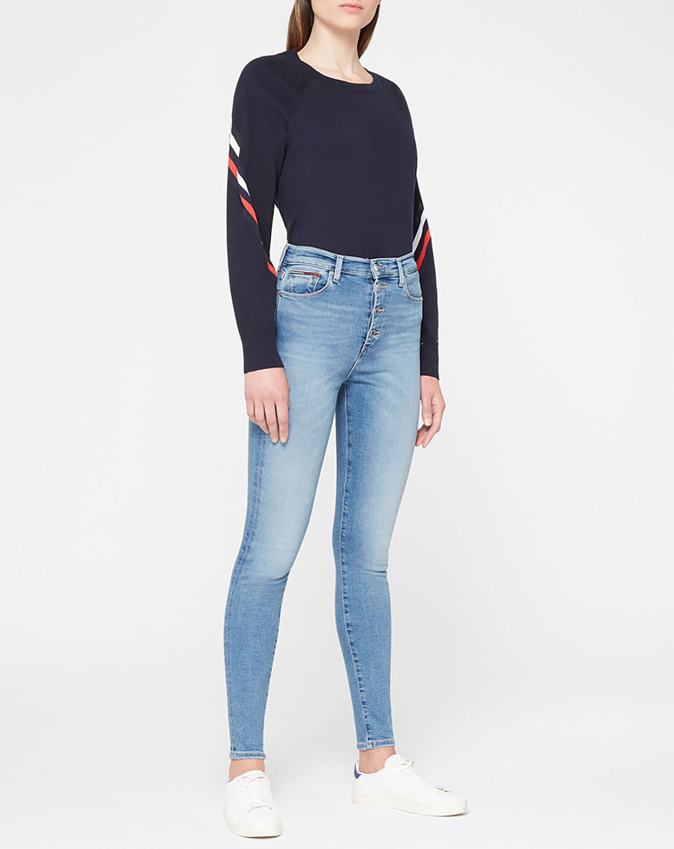 Tommy Jeans Jean Skinny fit sylvia hr spr bleu clair