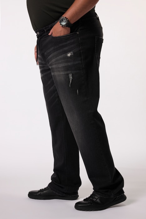 Men+ Schlupfjeans, Bauchfit, Straight Fit, 5-Pocket, bis 36/72