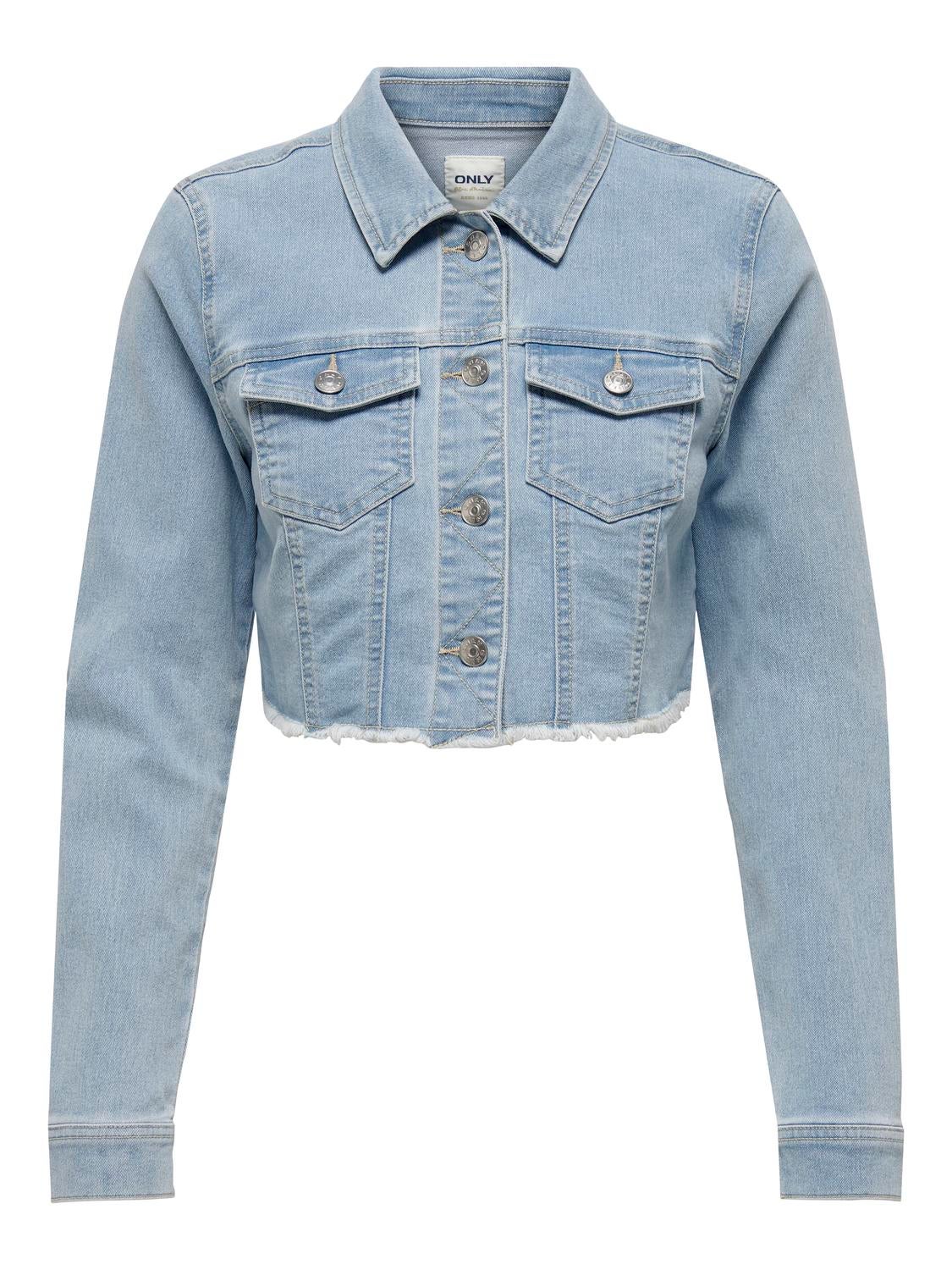 ONLWONDER Jeansjacke Light Blue Denim