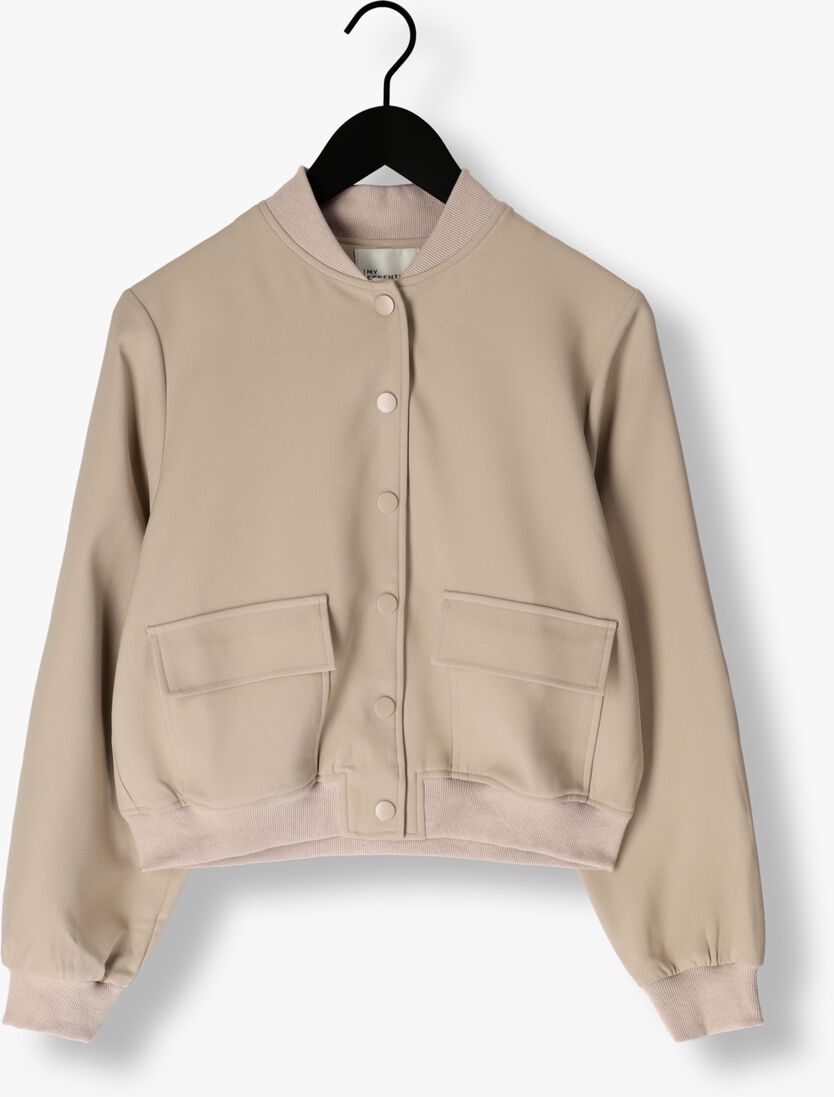 MY ESSENTIAL WARDROBE beige my essential wardrobe jack meganmw bomber jacket