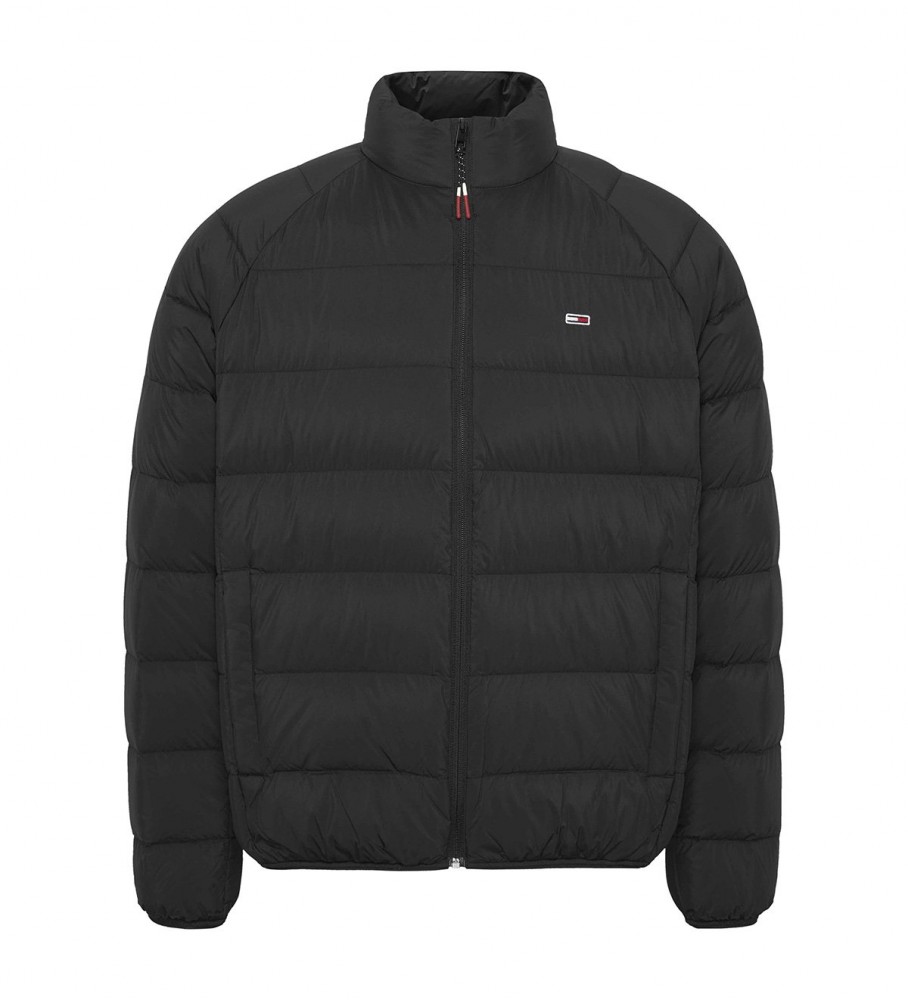 Jaqueta Tommy Jeans Light Down, Preta