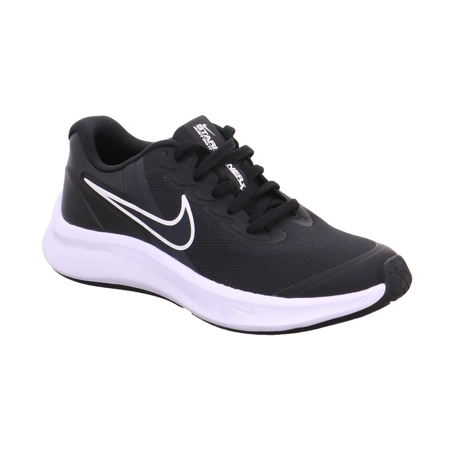 NIKE Kinder Sportschuh Schwarz Synthetik