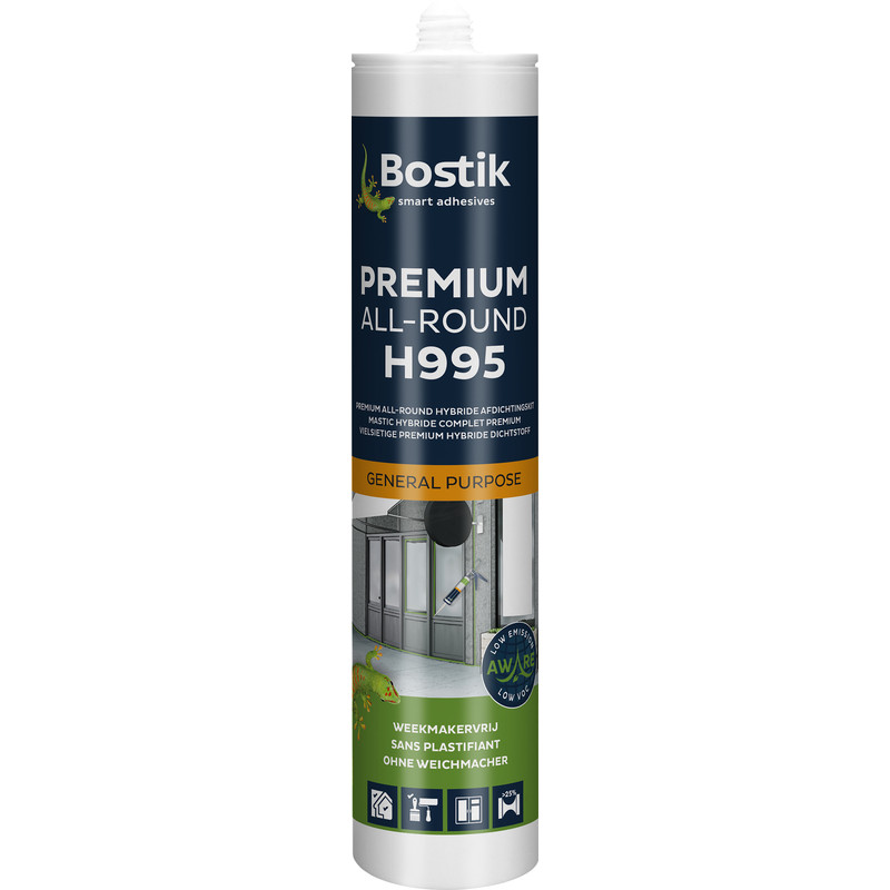 Bostik Premium H995 afdichtingskit universeel Grijs 290ml