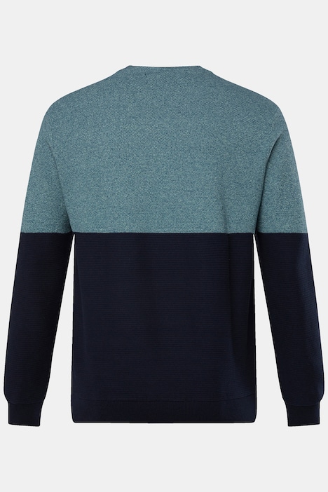 Men+ Pullover, Streifen, bis 8 XL