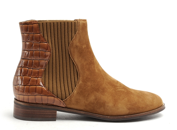Mamzelle boots bottine plates femme imea marron