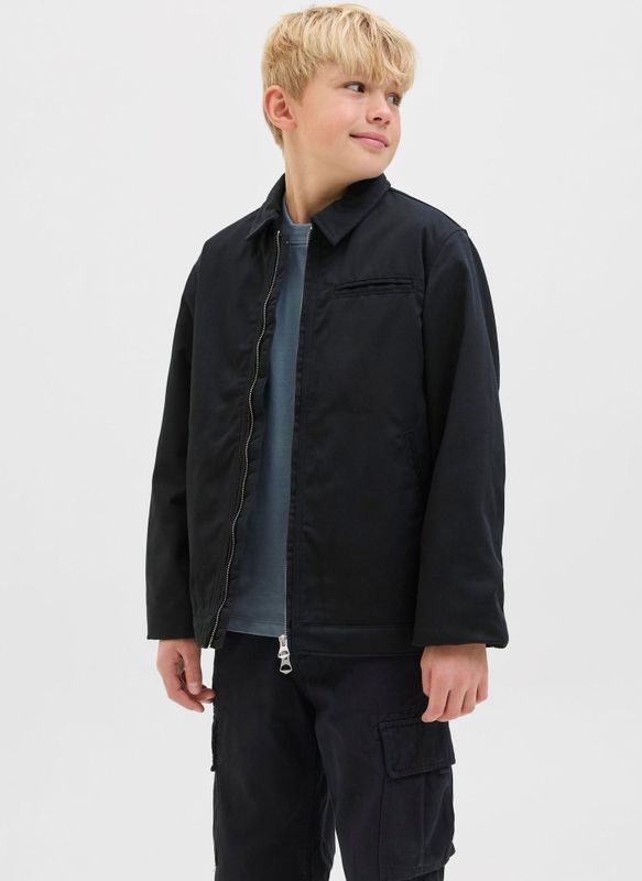Jack & Jones - Tussenjas - Zwart - Gevoerd - Recht Model