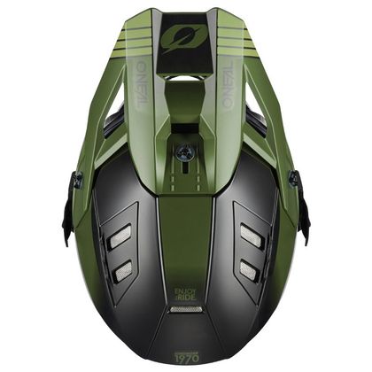 Casque cross O'Neal EX-SRS - HITCHHIKER V24 2024 - Noir / Vert