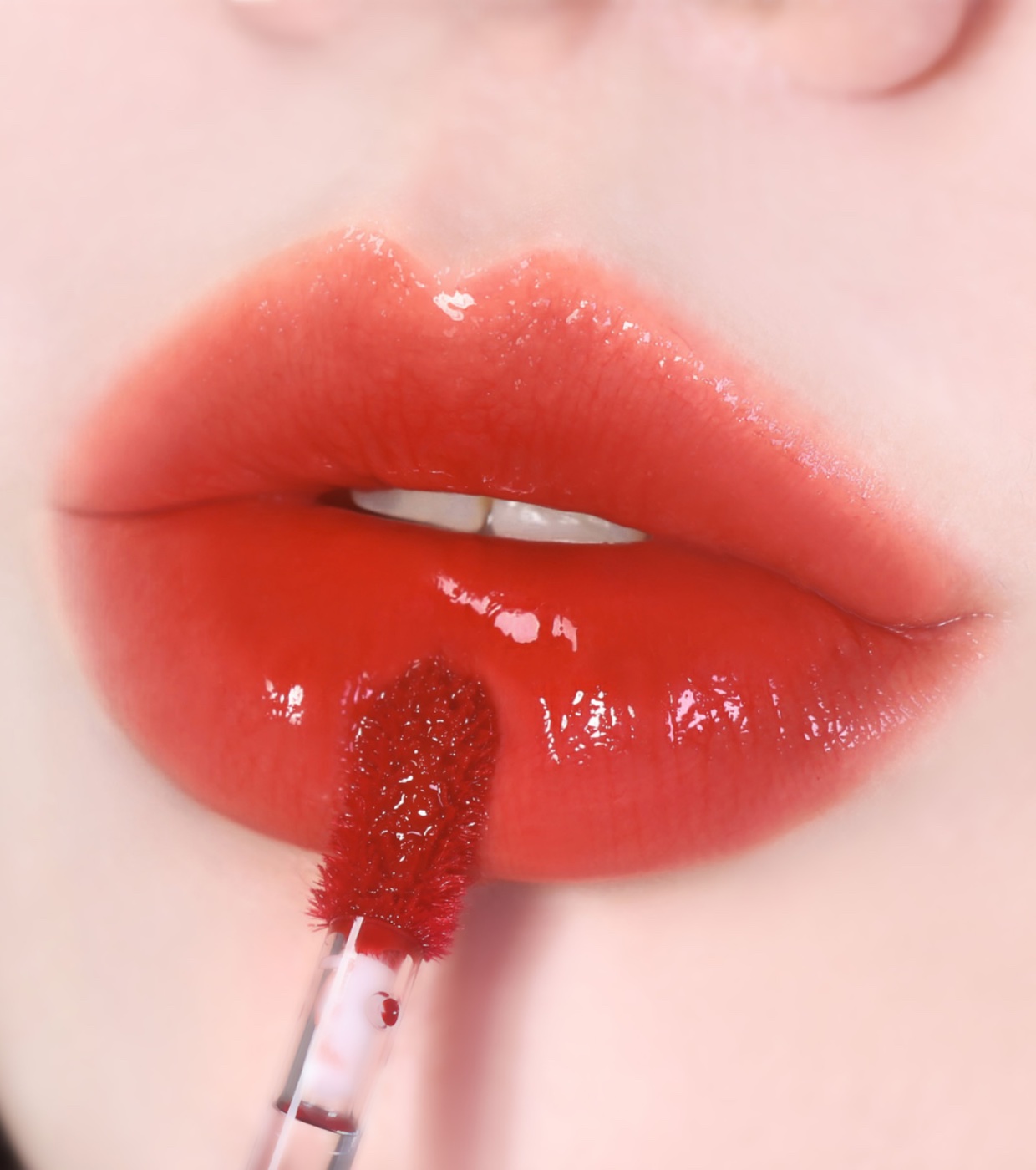 Black Rouge - Tonalidade para lábios e bochechas Glow Bokki - 01: Pepper Red