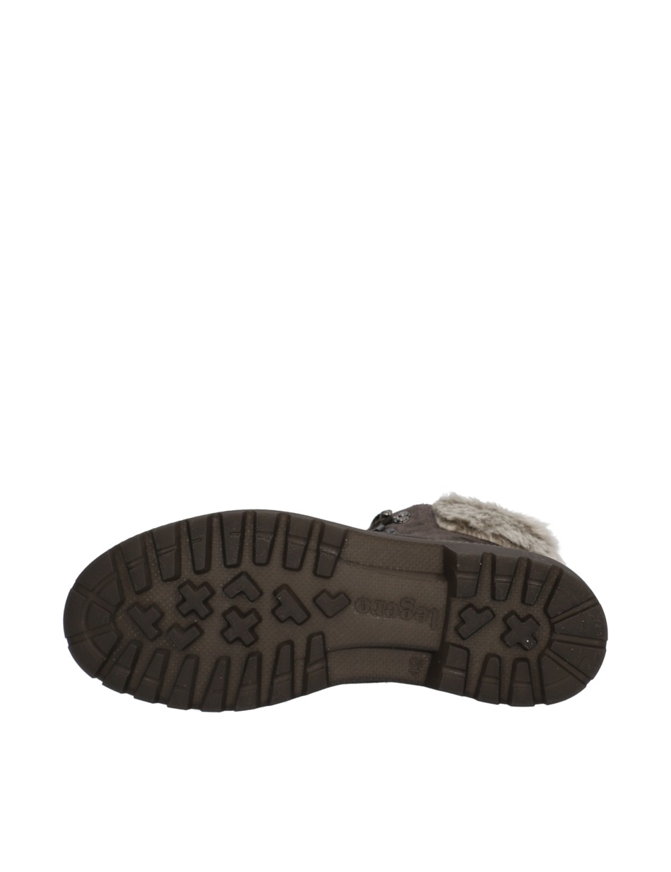Veloursleder Schnürboot