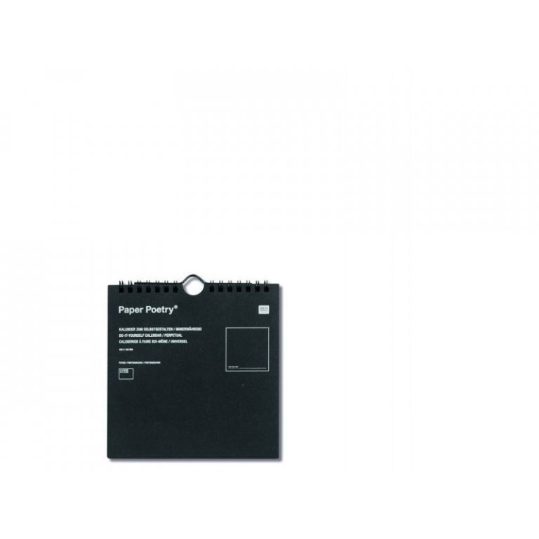 Paper Poetry Dauerkalender zum Selbstgestalten