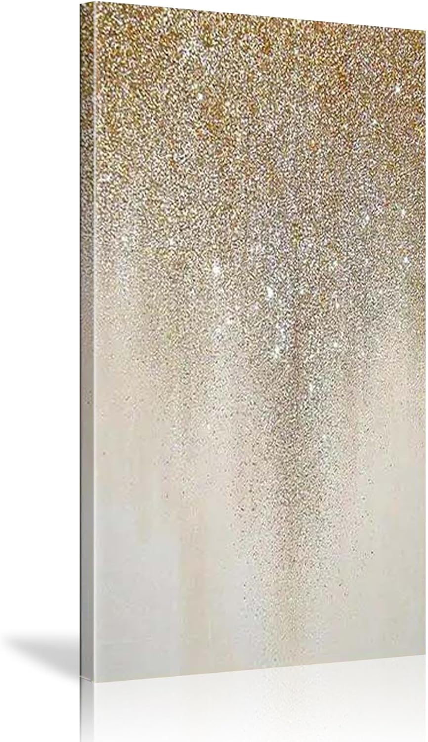 Bilder Abstrakt Gold Luxus Kunst 140x70 cm Groß Modern Leinwandbild Wohnzimmer Schlafzimmer Wandbilder Canvas Desing Wand Bild auf Leinwand Moderne Kunstdruck Wanddeko Aufhängefertig