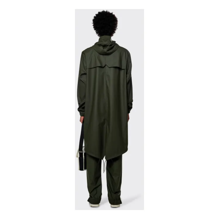 Rains Parka Fishtail Imperméable | Vert kaki